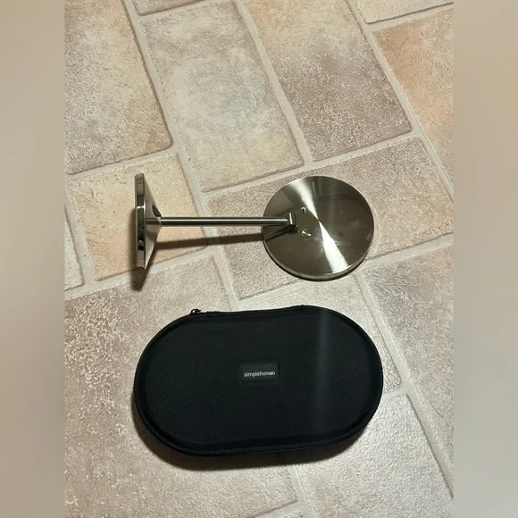 Simplehuman Foldable 5” Mirror w/ Case - Picture 3 of 5